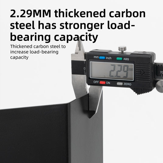 L-Shaped Carbon Steel Floor Rack for Multi-Bike Storage