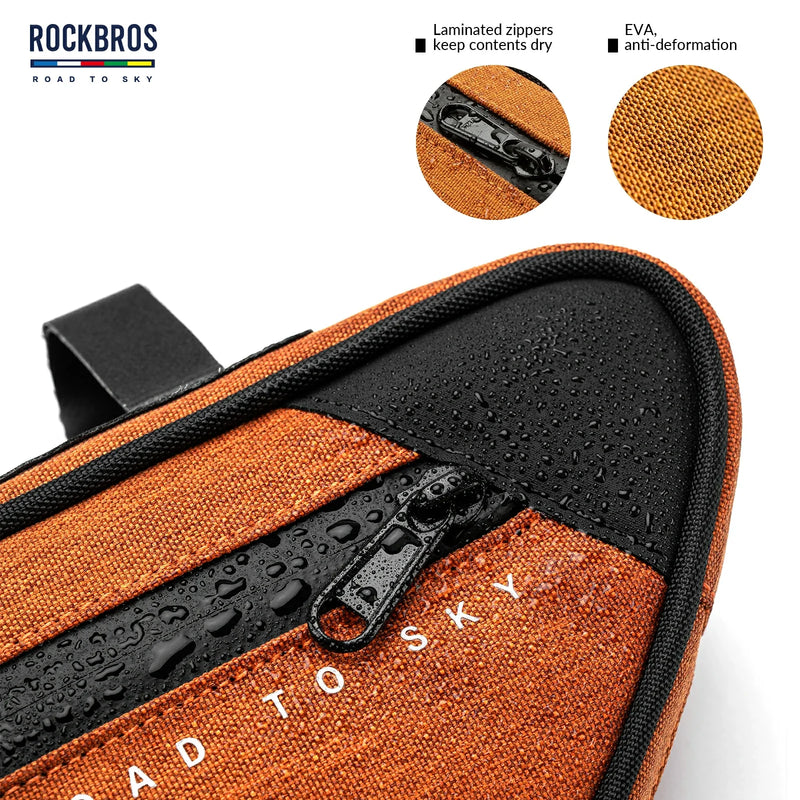 Load image into Gallery viewer, ROCKBROS Bike Triangle Bag-Road to sky
