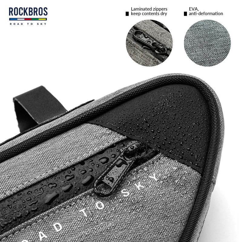 Load image into Gallery viewer, ROCKBROS Bike Triangle Bag-Road to sky

