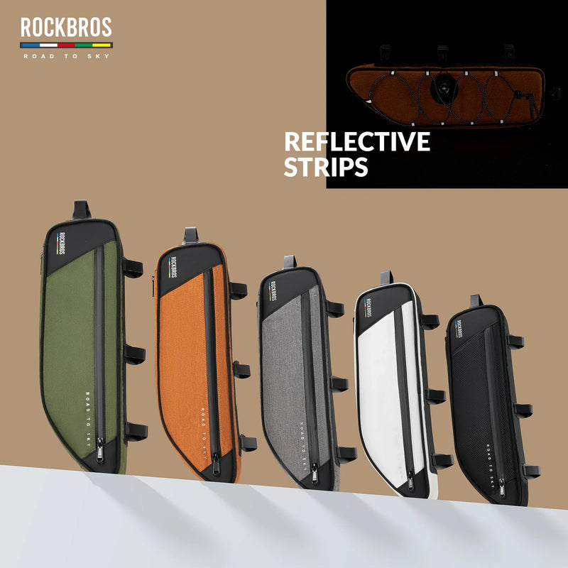 Load image into Gallery viewer, ROCKBROS Bike Triangle Bag-Road to sky
