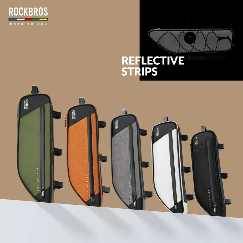 Load image into Gallery viewer, ROCKBROS Bike Triangle Bag-Road to sky
