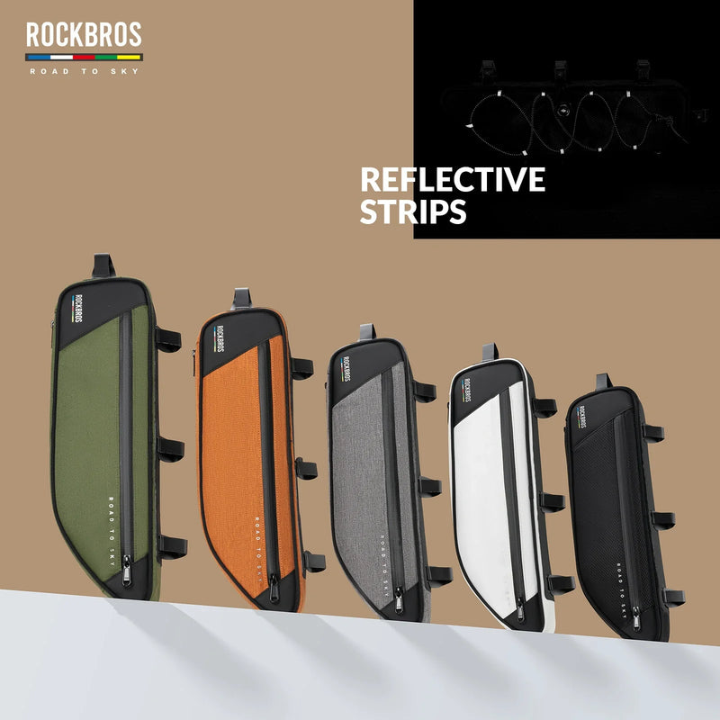 Load image into Gallery viewer, ROCKBROS Bike Triangle Bag-Road to sky
