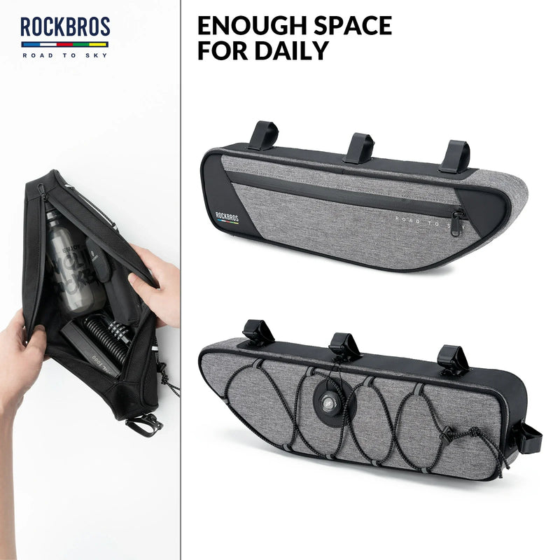 Load image into Gallery viewer, ROCKBROS Bike Triangle Bag-Road to sky

