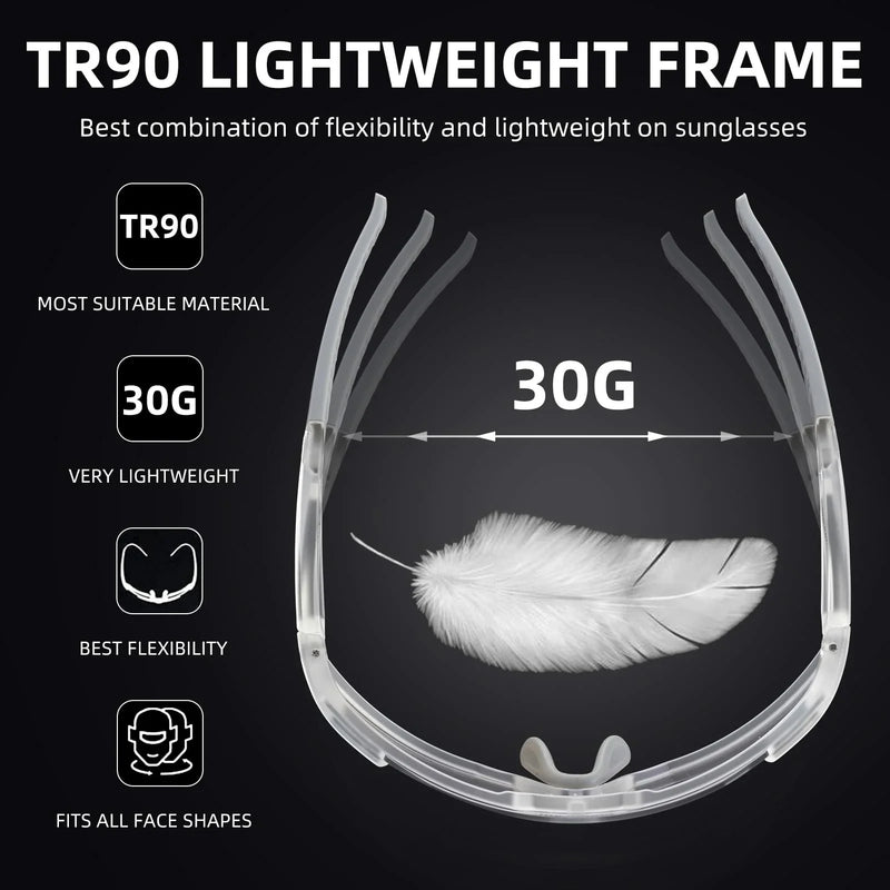 Load image into Gallery viewer, Unisex Transition Sports Sunglasses for Cycling
