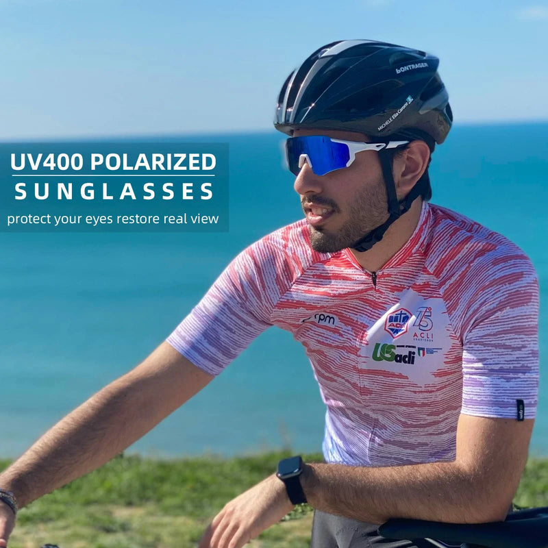 Load image into Gallery viewer, TAC Lightweight Polarized Sunglasses for Cycling &amp; Fishing
