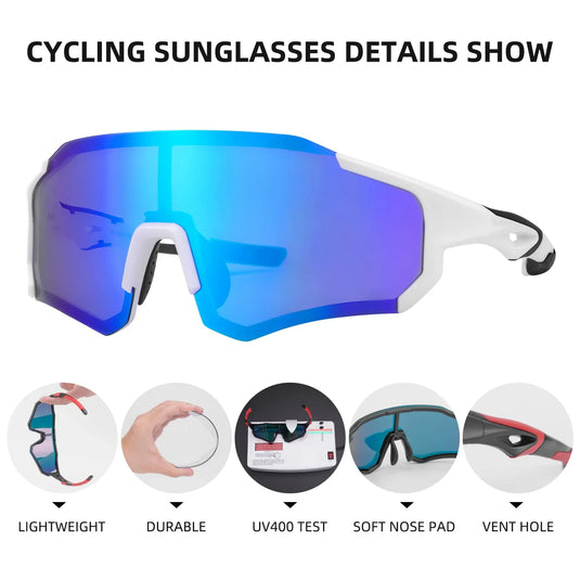TAC Lightweight Polarized Sunglasses for Cycling & Fishing