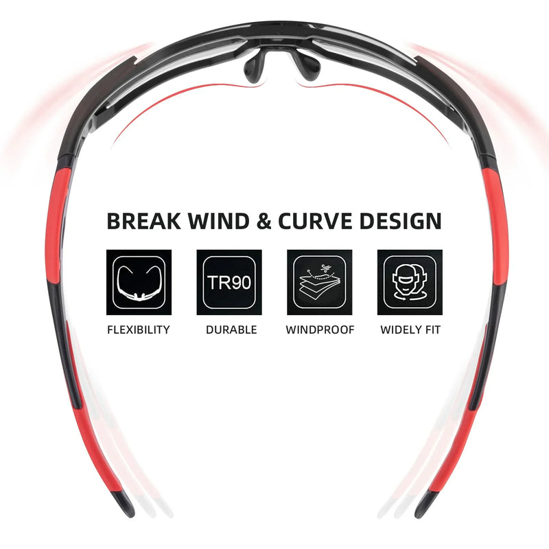 Load image into Gallery viewer, TAC Lightweight Polarized Sunglasses for Cycling &amp; Fishing
