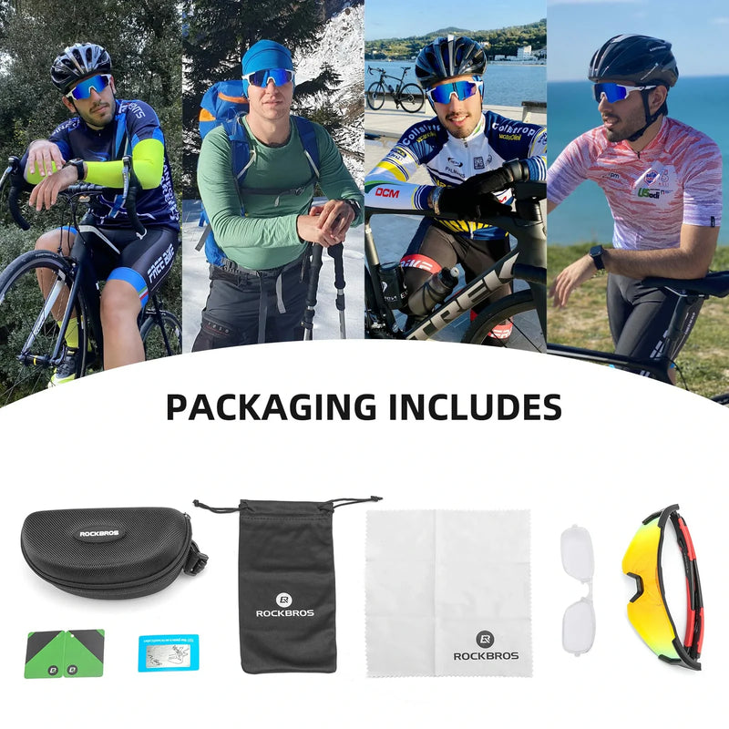 Load image into Gallery viewer, TAC Lightweight Polarized Sunglasses for Cycling &amp; Fishing
