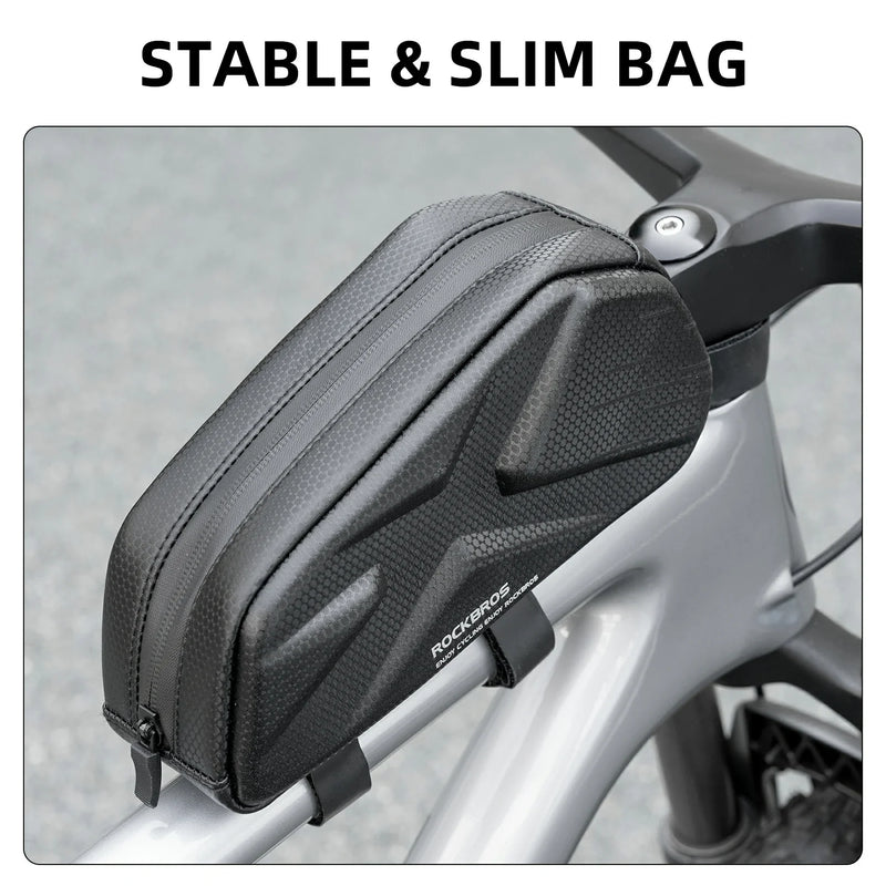 Load image into Gallery viewer, ROCKBROS 076 Hard Shell Bike Top Tube Frame Bag Pouch 1.4L
