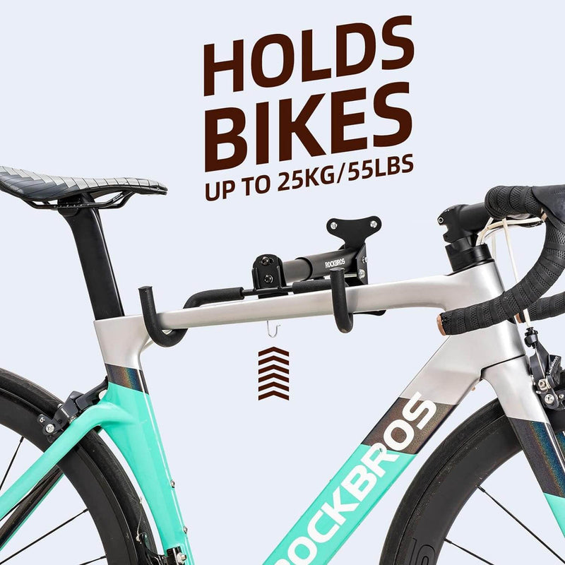 Load image into Gallery viewer, ROCKBROS Wall-Mounted Bike Holder 33 lb Capacity
