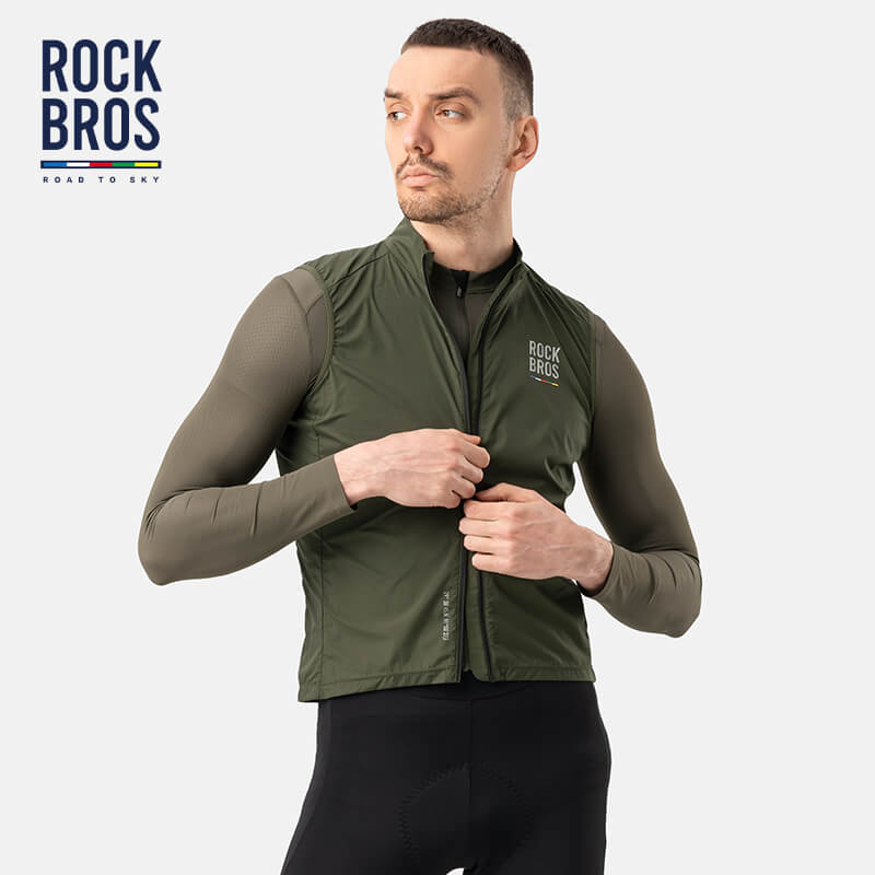 Load image into Gallery viewer, Men¡¯s Cycling Vest - Lightweight Windproof Gilet with UV Protection
