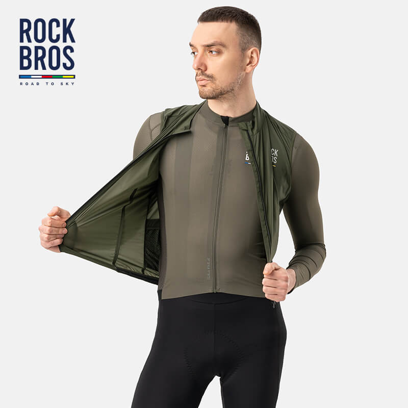 Load image into Gallery viewer, Men¡¯s Cycling Vest - Lightweight Windproof Gilet with UV Protection
