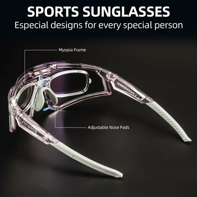 Load image into Gallery viewer, Unisex Transition Sports Sunglasses for Cycling
