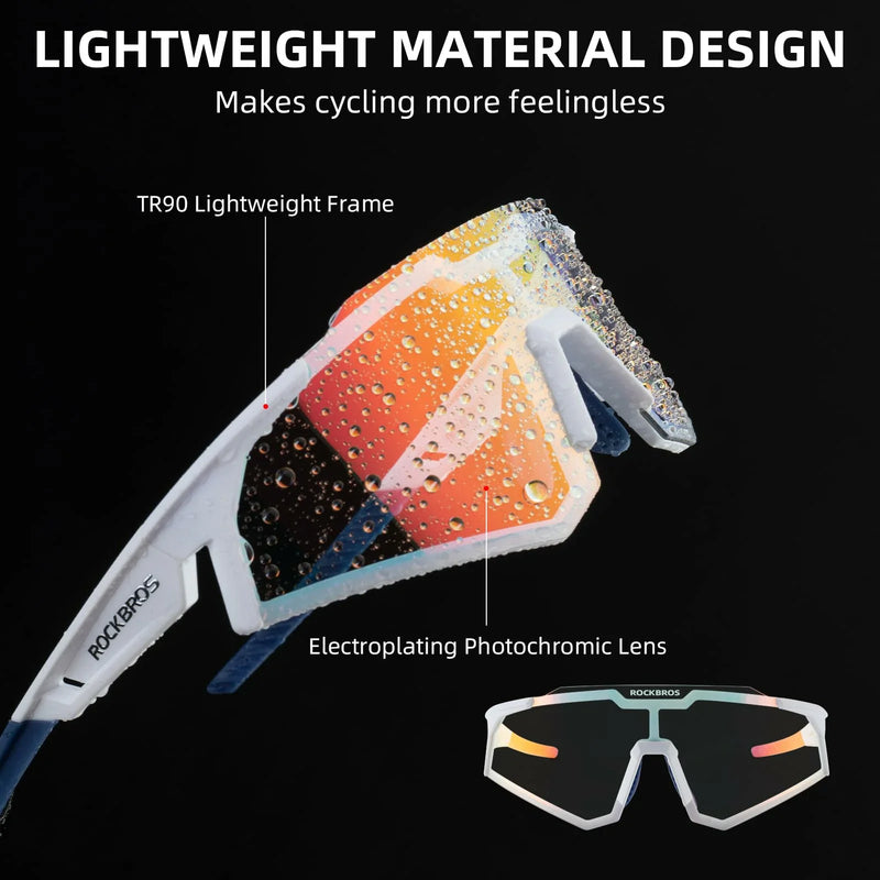 Load image into Gallery viewer, Unisex Transition Sports Sunglasses for Cycling

