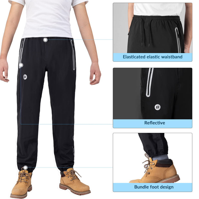 Load image into Gallery viewer, Waterproof Overtrousers for Men Women with Reflective
