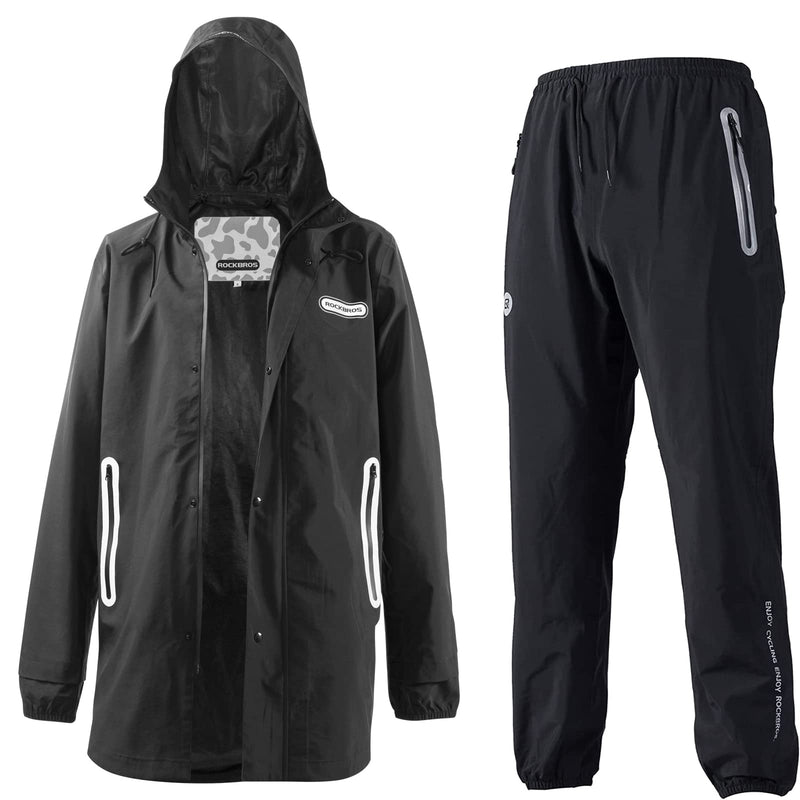 Load image into Gallery viewer, Waterproof Raincoat &amp; Overtrousers for Men Women with Reflective
