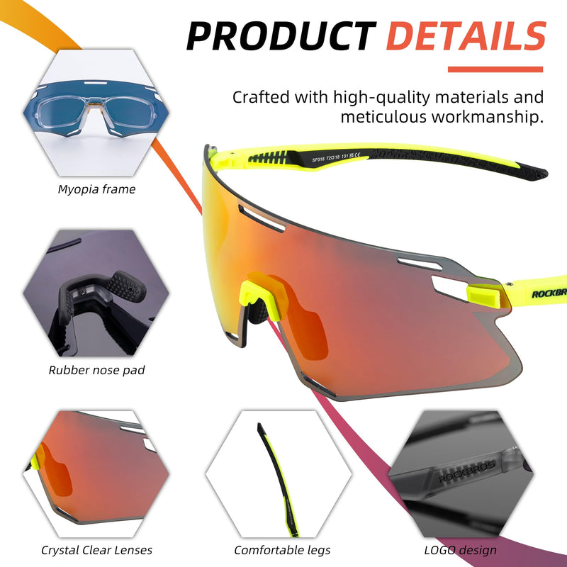 Load image into Gallery viewer, Men's Anti-Blue Light MTB Cycling Sunglasses
