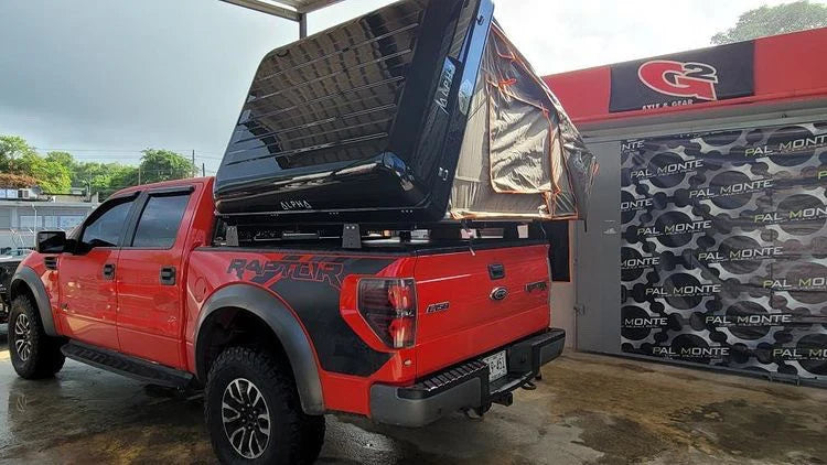 Load image into Gallery viewer, BillieBars Ford F-150 (2015-2025), Low Profile Bed Rack
