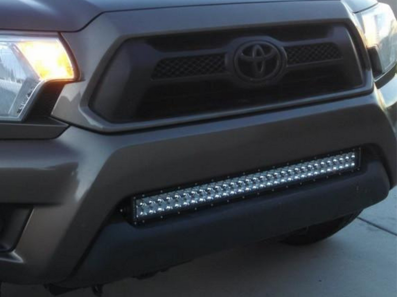 Load image into Gallery viewer, 32" Lower Bumper Flush LED Light Bar Brackets Kit For 2005-2015 Toyota Tacoma
