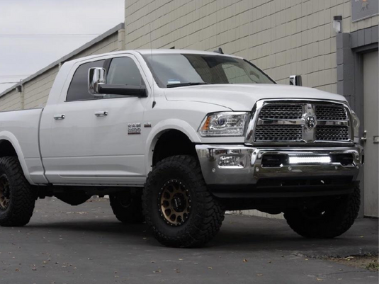 22" Bumper Hidden LED Light Bar Brackets Kit For 2010-2018 Dodge 2500/3500