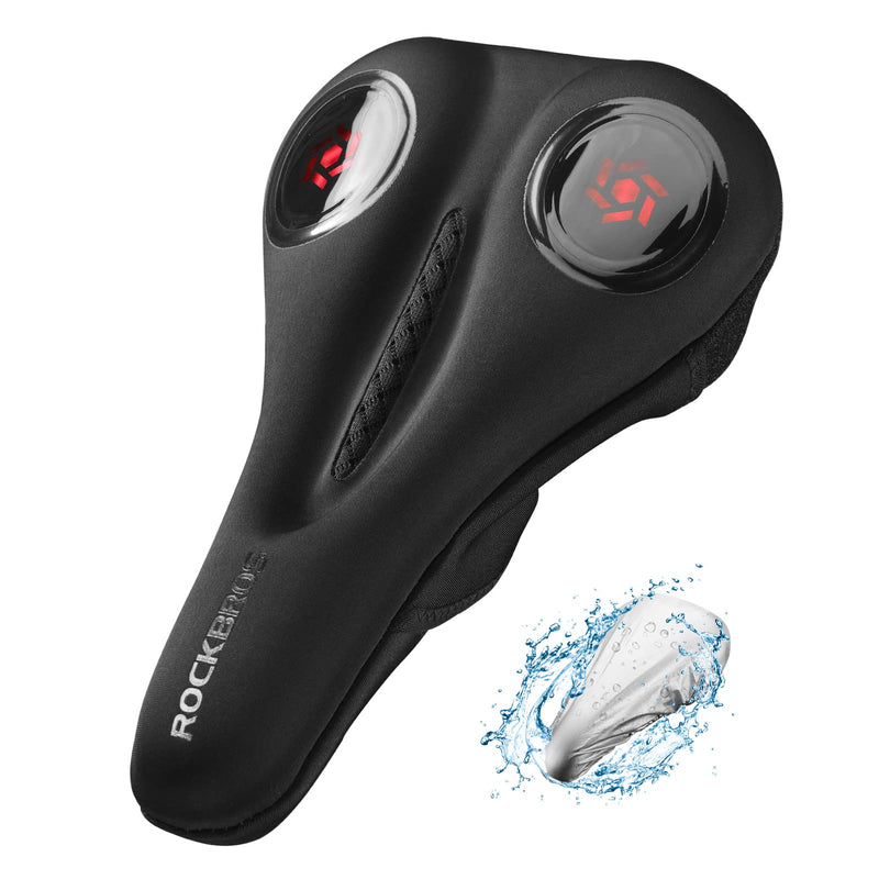 Load image into Gallery viewer, ROCKBROS Gel Bike Seat Cushion Padded Narrow Cover for Peloton Spin Bikes
