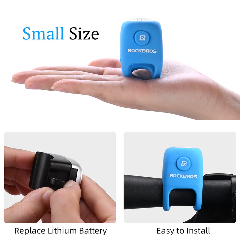 Load image into Gallery viewer, ROCKBROS Electric Bicycle Bells Loud Horn Ring Rainproof 3 Modes 90DB
