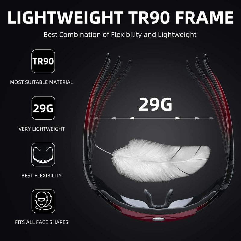 Load image into Gallery viewer, Polarized Sports Sunglasses for Cycling
