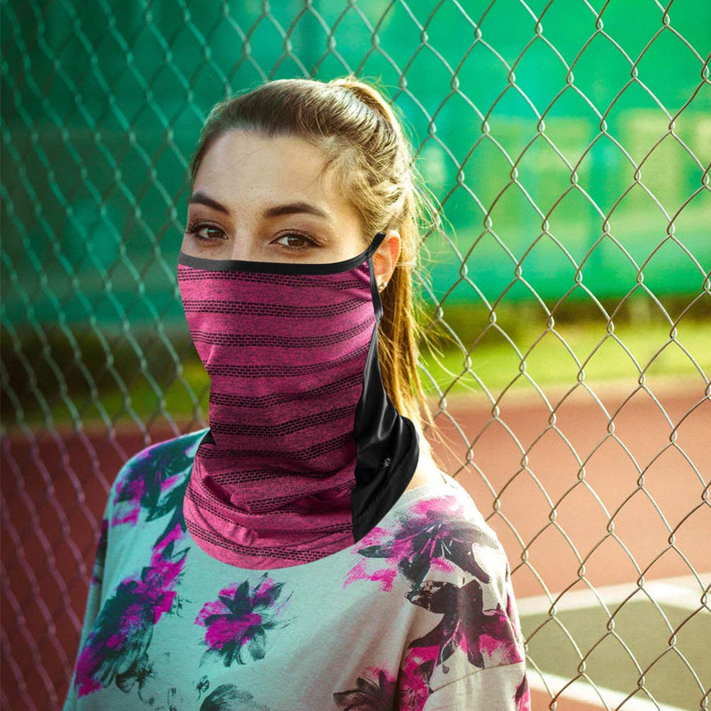 Load image into Gallery viewer, ROCKBROS Cooling Neck Gaiter with Ear Loops Bandana Face Scarf Mask for Men Women
