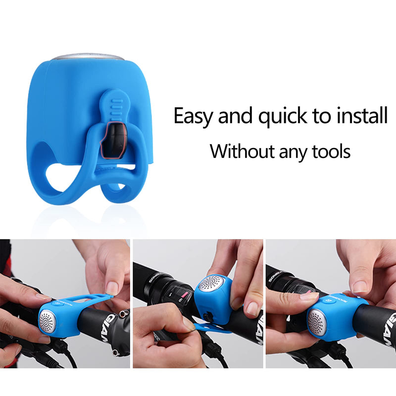 Load image into Gallery viewer, ROCKBROS Electric Bicycle Bells Loud Horn Ring Rainproof 3 Modes 90DB
