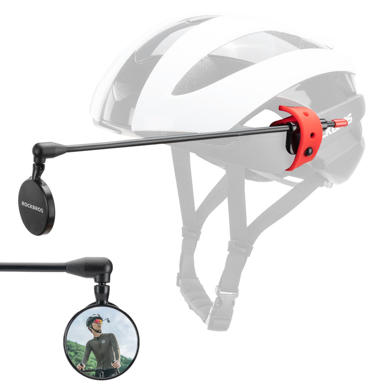 Load image into Gallery viewer, ROCKBROS Bike Helmet Mirror Detachable Fixing Way ycling Mirror
