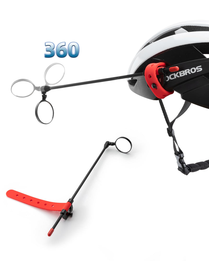 Load image into Gallery viewer, ROCKBROS Bike Helmet Mirror Detachable Fixing Way ycling Mirror
