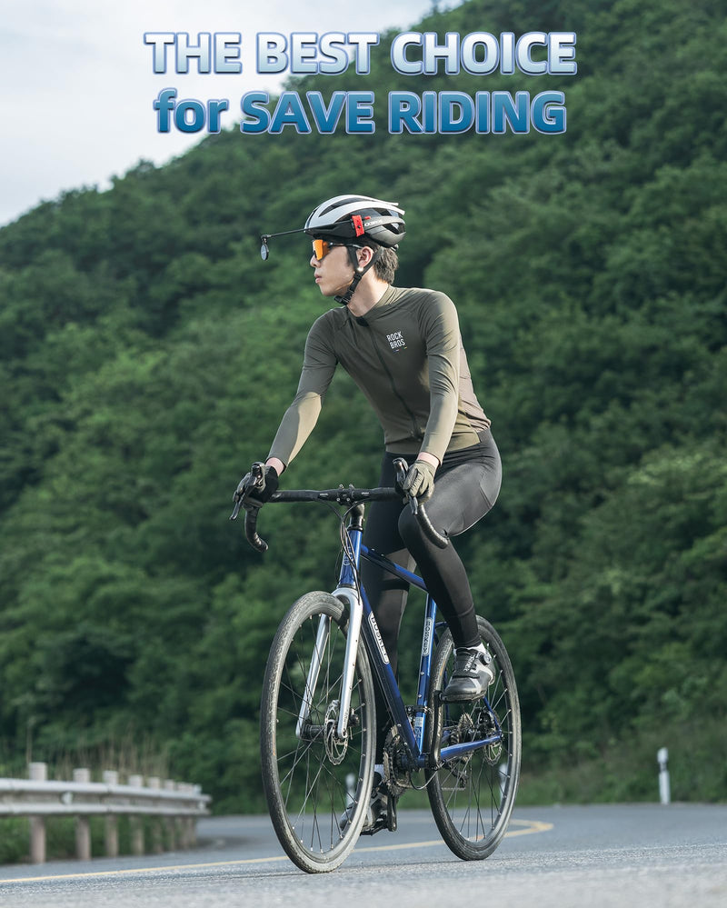 Load image into Gallery viewer, ROCKBROS Bike Helmet Mirror Detachable Fixing Way ycling Mirror
