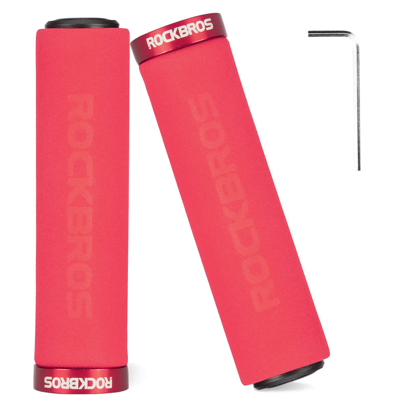 Load image into Gallery viewer, ROCKBROS Bike Grips Foam Single Lock on Bicycle  Soft Comfortable Non-Slip Bike Handle Grips
