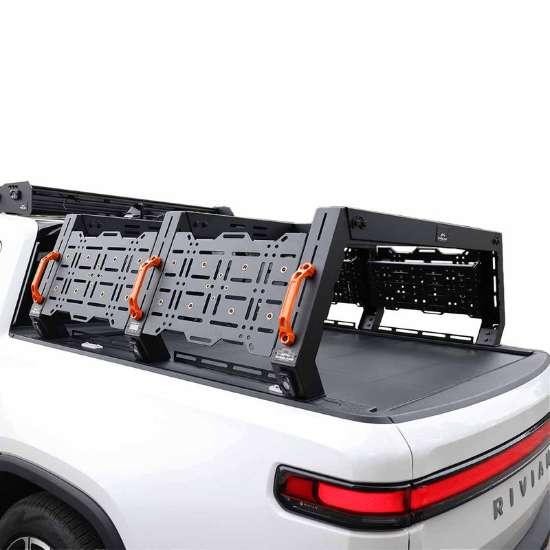 Load image into Gallery viewer, Overland Vehicle Systems Ruff Rax 2021-2026 Rivian R1T 4.5 ft Bed Rack
