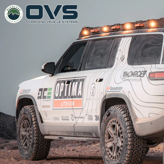 Overland Vehicle Systems Ruff Rax 2022-2026 Rivian R1S Roof Rack