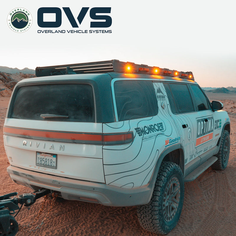 Load image into Gallery viewer, Overland Vehicle Systems Ruff Rax 2022-2026 Rivian R1S Roof Rack
