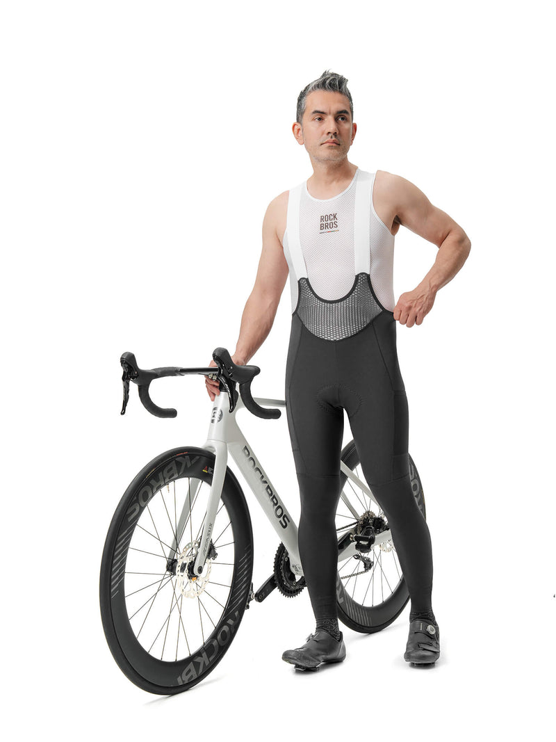Load image into Gallery viewer, Road to Sky –Elastic Interface® Chamois Men’s Bib Tights
