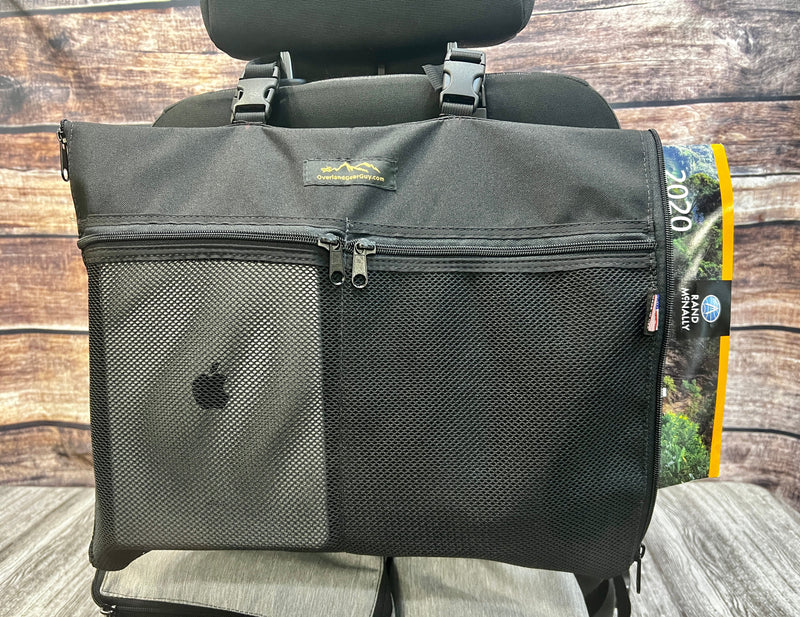 Load image into Gallery viewer, Road Atlas, Laptop/Tablet Seatback Pouch

