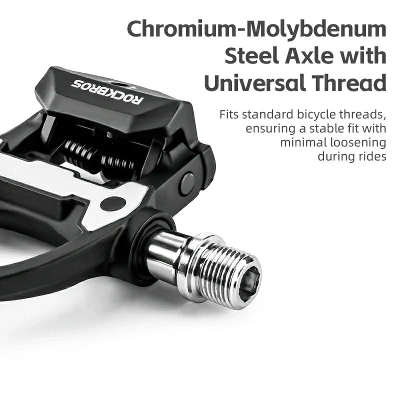 Load image into Gallery viewer, Road MTB Lightweight Clipless Bicycle Pedals 9/16'' with SPD-SL System
