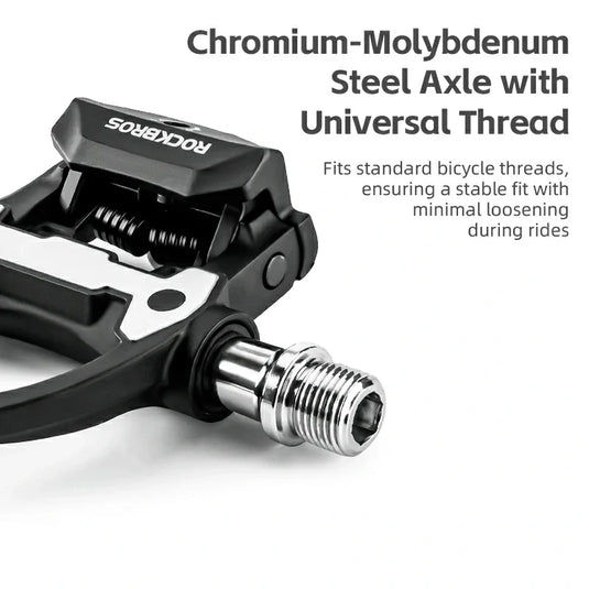 Road MTB Lightweight Clipless Bicycle Pedals 9/16'' with SPD-SL System