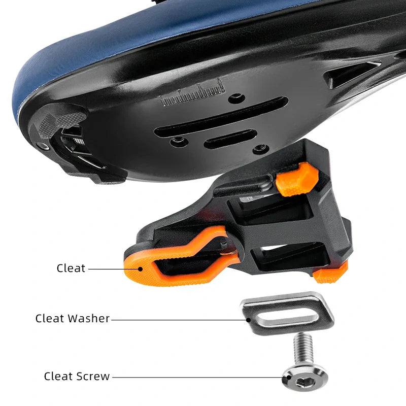 Load image into Gallery viewer, Road MTB Lightweight Clipless Bicycle Pedals 9/16'' with SPD-SL System

