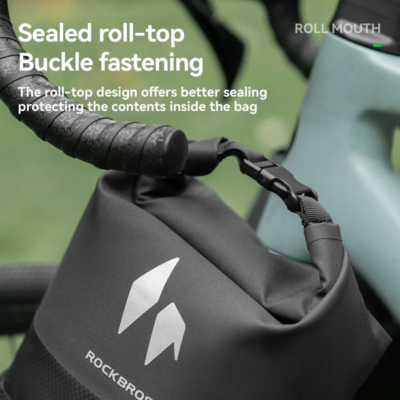 Load image into Gallery viewer, RideMate 100% Waterproof Front Fork Rack Bag 7L
