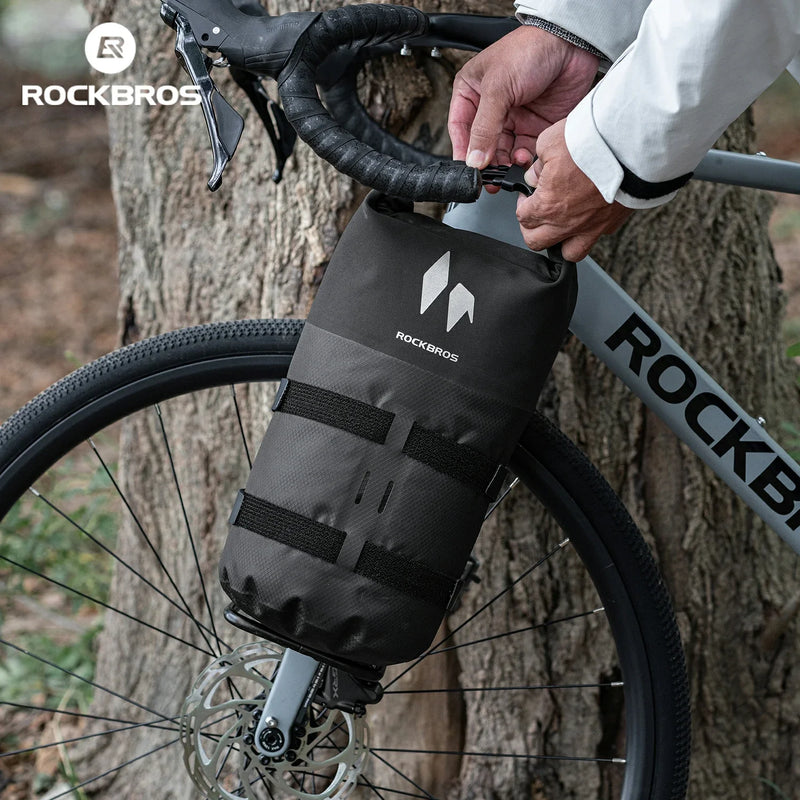 Load image into Gallery viewer, RideMate 100% Waterproof Front Fork Rack Bag 7L
