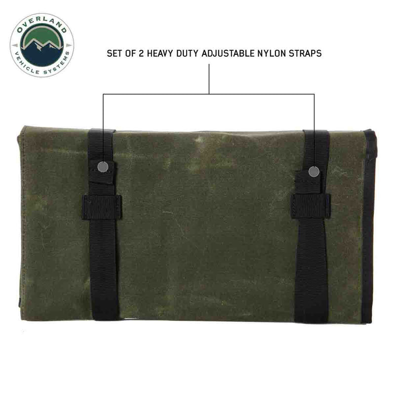 Load image into Gallery viewer, OVS Rolled General Tool Storage Bag - #16 Waxed Canvas
