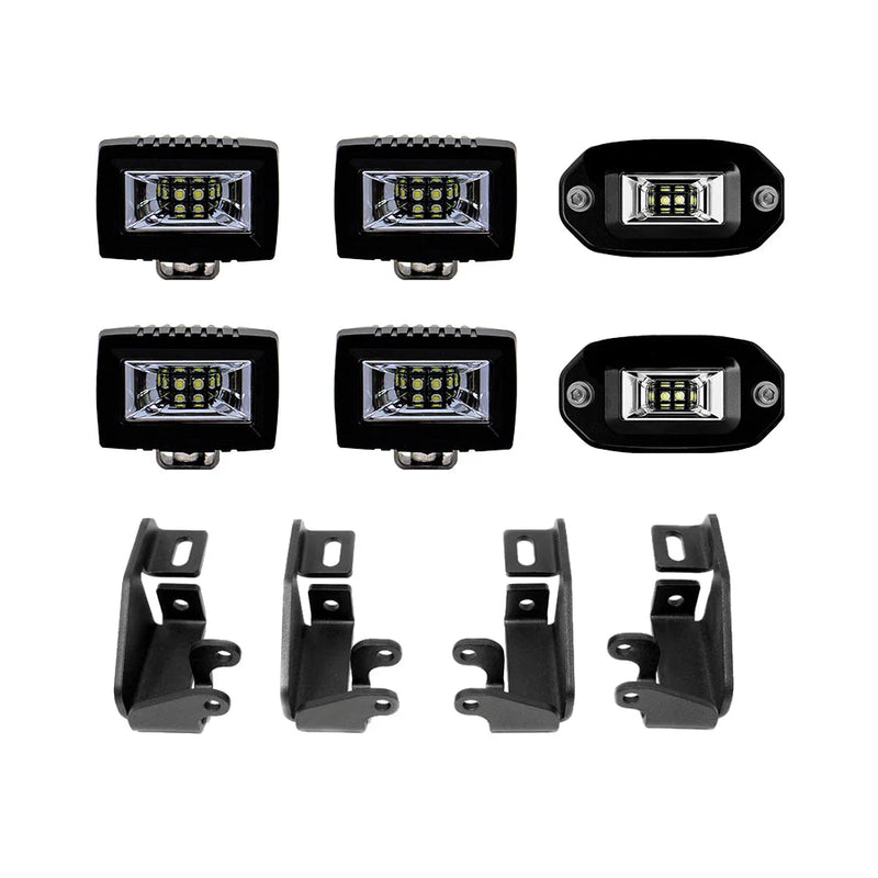 Load image into Gallery viewer, Cali Raised LED Premium Roof Rack Lighting Kit for Tundra
