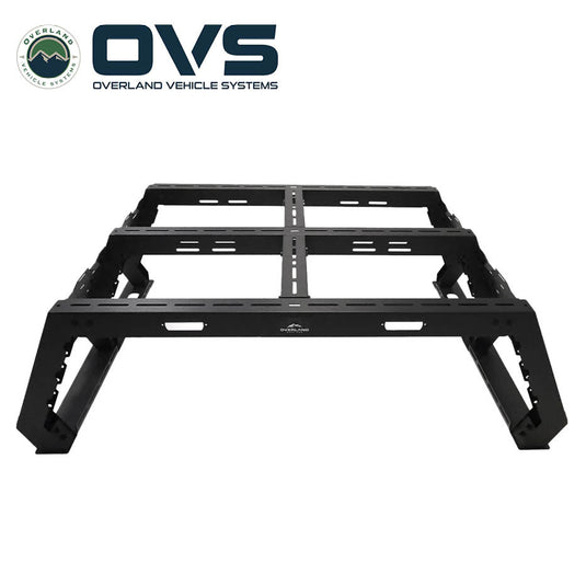 Overland Vehicle Systems Ruff Rax 2021-2026 Rivian R1T 4.5 ft Bed Rack