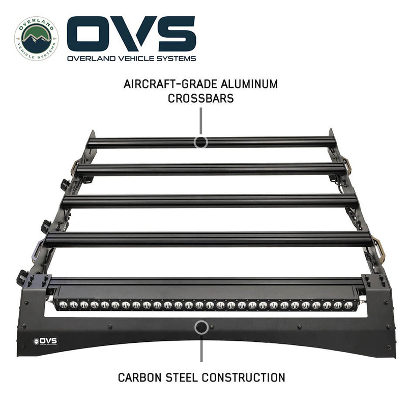 Load image into Gallery viewer, Overland Vehicle Systems Ruff Rax 2021-2026 Rivian R1T Roof Rack
