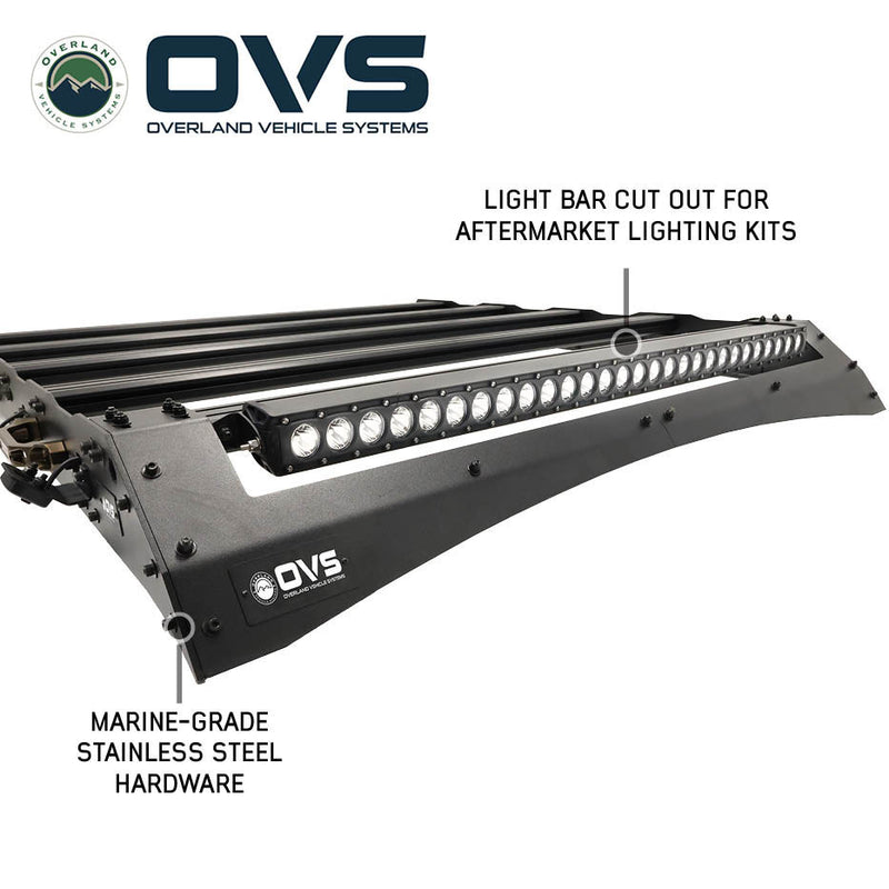 Load image into Gallery viewer, Overland Vehicle Systems Ruff Rax 2021-2026 Rivian R1T Roof Rack
