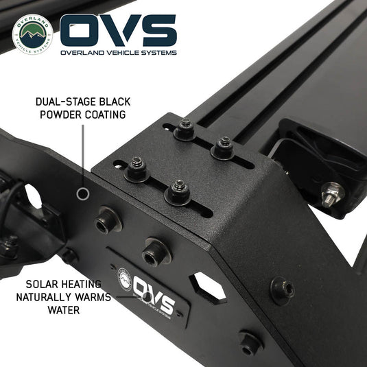 Overland Vehicle Systems Ruff Rax 2022-2026 Rivian R1S Roof Rack
