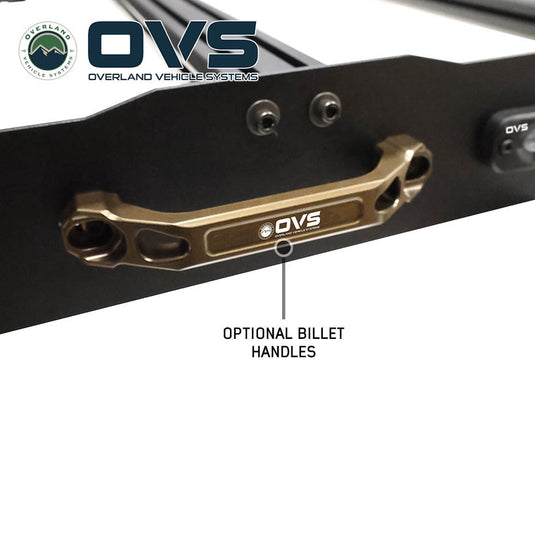 Overland Vehicle Systems Ruff Rax 2021-2026 Rivian R1T Roof Rack